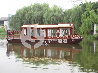 12.8米画舫船图1