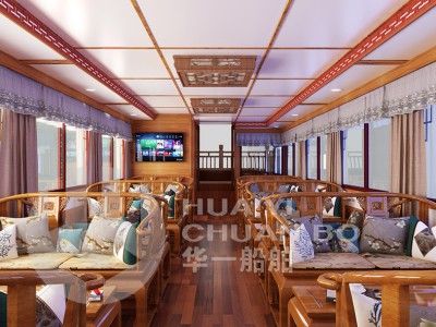 HY1428画舫船双层B图4