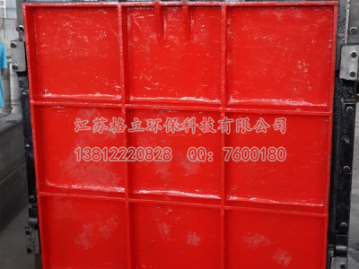 铸铁镶铜方闸门图1