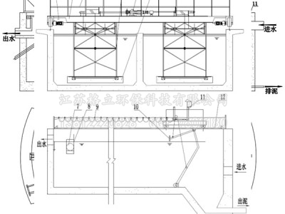 中心传动单管吸泥机图1