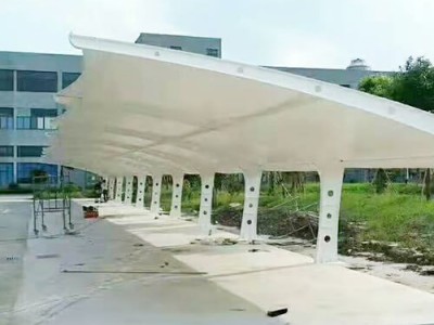 膜结构停车棚图1