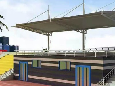 膜结构体育看台棚图1