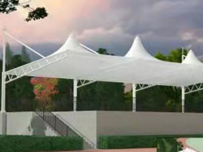 膜结构体育看台棚图1