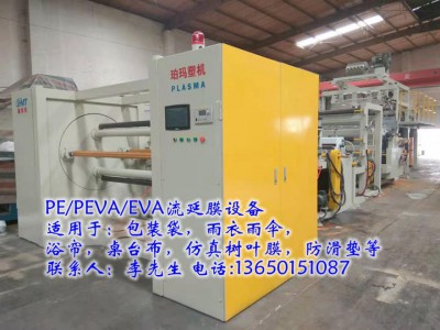 透明膜流延机，透明膜流延设备，压纹膜流延机，塑料薄膜设备图1