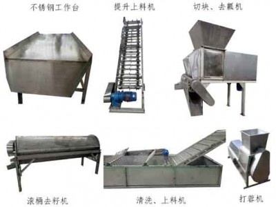 冬瓜机,冬瓜加工机器设备,全自动冬瓜蓉加工流水线图1