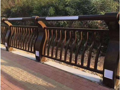 灯光桥梁河道护栏图1