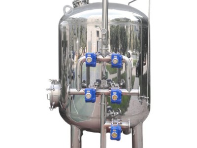 丹东市鸿谦石英砂过滤器猛砂过滤器家用工业用信誉好图1