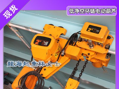 超低型环链电动葫芦定制电压起升高度及防爆类型,龙海起重图1