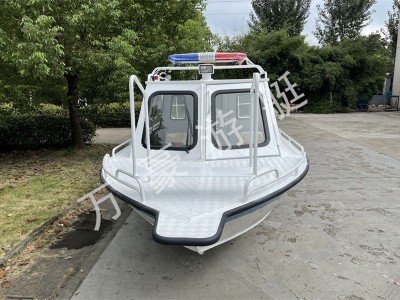 WH730铝合金半棚艇图5