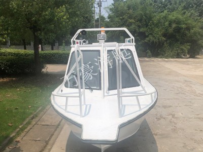 WH650铝合金半棚艇图3