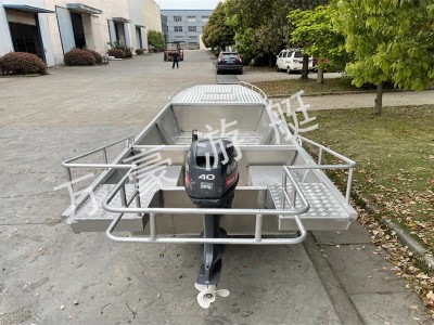 WH550铝合金内湖渔船图3