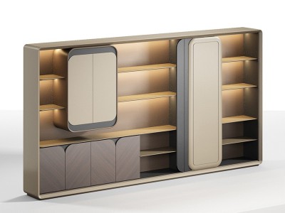 总裁摩尚MS-D33书柜图1